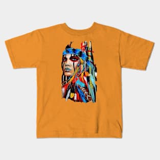 man and girl Kids T-Shirt